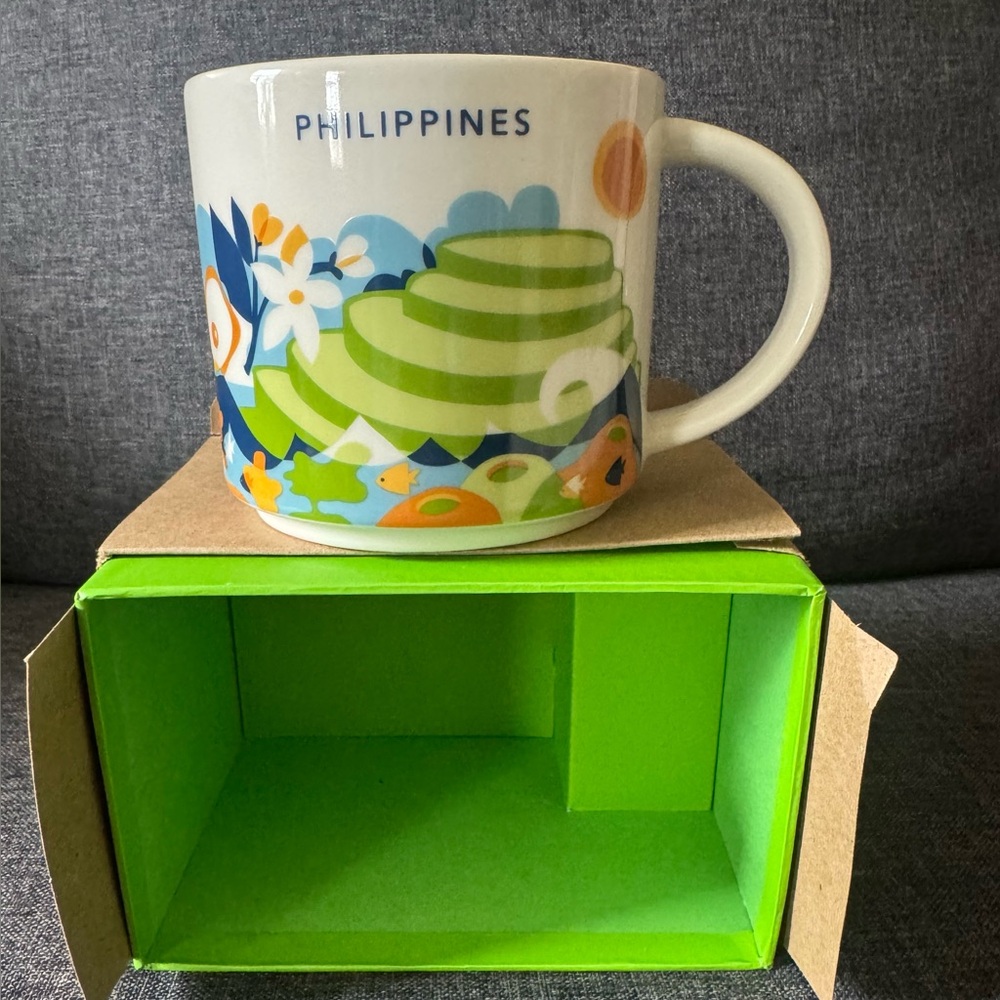 Starbucks Philippines You Are Here Collection  Coffee Tea Mug Cup 14 oz  2017
